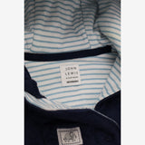Pramsuit Blue Quilted with Elephant