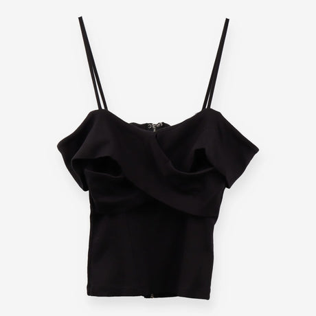 Off The Shoulder Crossover Corset Top