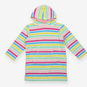Cover up towelling stripes hood