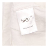 Top White Linen Sleeveless V-Neck