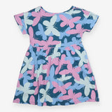 Dress SS jersey butterflies