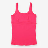 Tank Top Hot Pink Scoop Neck Activewear Vest