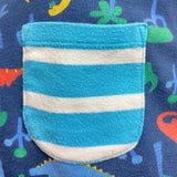 Blue Dino SS Dress