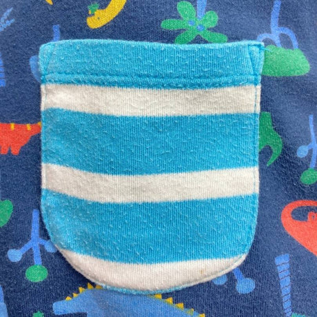 Blue Dino SS Dress