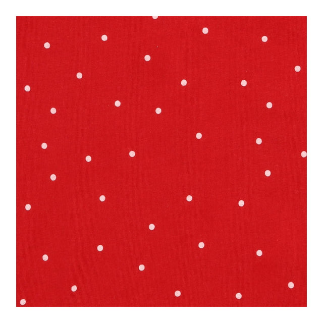 Pyjamas Top and Bottoms Red Polkadot