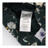 Joggers Green with Floral Print
