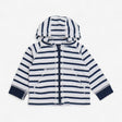 Hoodie Jersey Blue and White Stripe
