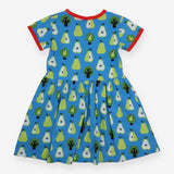 Blue Dress with Pears
