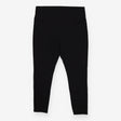 Black overbump maternity everyday work trousers