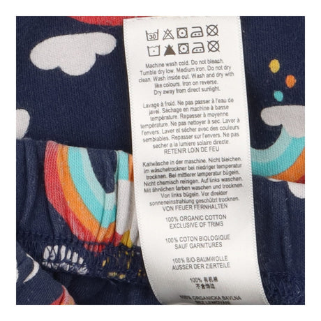 Pyjamas navy rainbow cloud sun