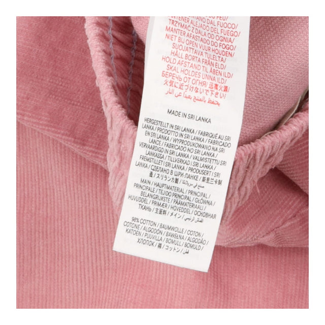 pink cord flared jeggings
