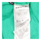 Green Organic Cotton Tiered Midi T-Shirt Dress