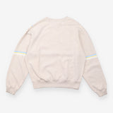 Sweatshirt Winona Chevron Stripe Grey Marl Blue Ye
