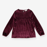 Purple Velour Dress