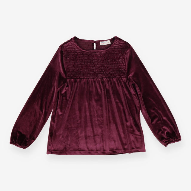 Purple Velour Dress