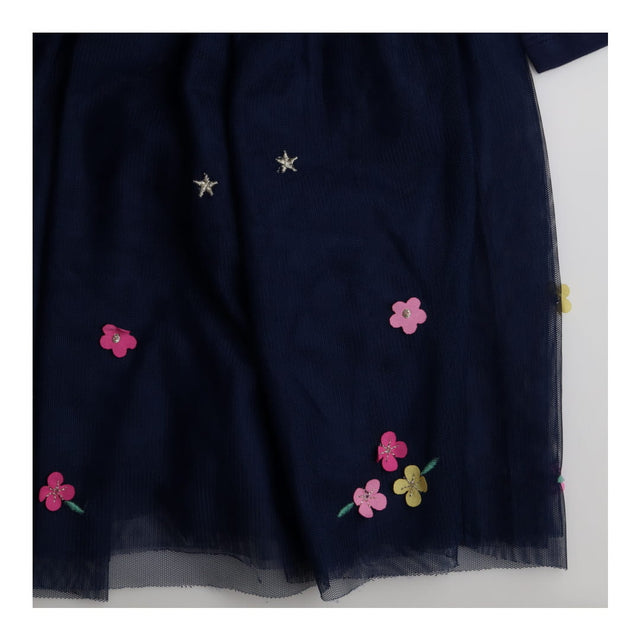 Navy dress tulle skirt unicorns and flowers