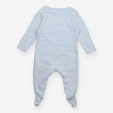 Sleepsuit Blue Strip ''Super Star''