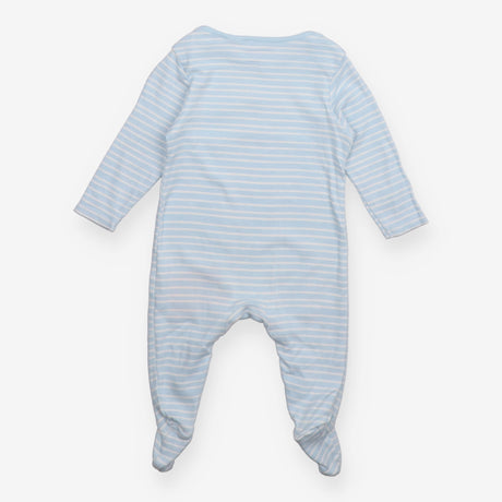 Sleepsuit Blue Strip ''Super Star''