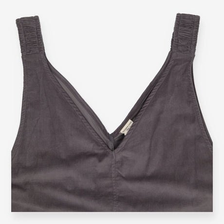 Grace Grey Oversized Cord Dungaree