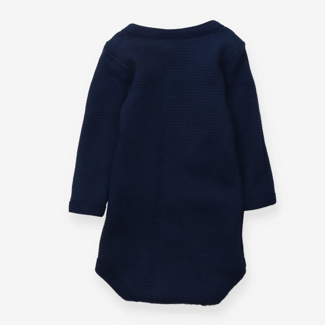 Bodysuit long sleeve navy