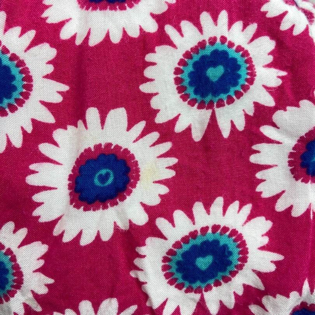 Cross-back Pink Floral Dress