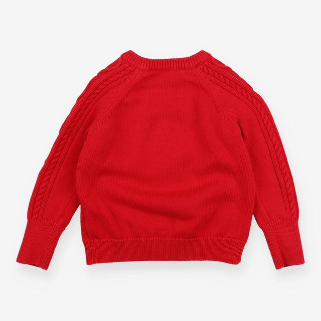 Red Penguin Knit Sweater
