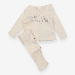 Cream Winnie The Pooh Outfit - Disney