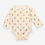 Bodysuit cream reindeers LS
