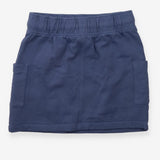 Skirt blue jersey drawstring
