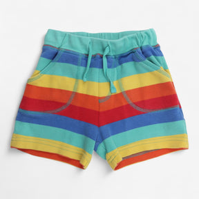 Shorts Jersey Favourite Stripe Green Waist