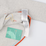 Cardigan grey duck applique 