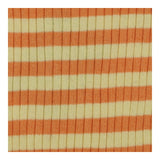 Orange and yellow knit t-shirt