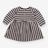Grey Striped Bear Dress