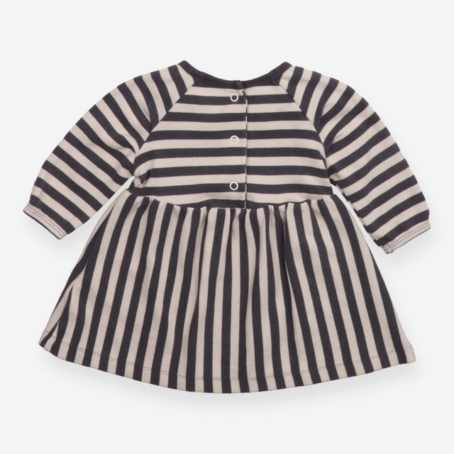Grey Striped Bear Dress