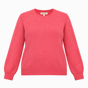 Jumper Crew Neck Pure Cashmere Pink