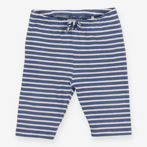 Blue Striped Shorts