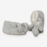 Grey Elephant Slippers