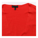 Cropped Bolero Red Open Front