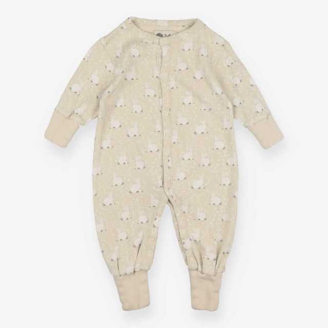 Cream Rabbits Sleepsuit