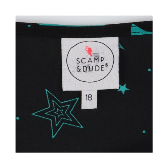Black Moon and Stars Blouse