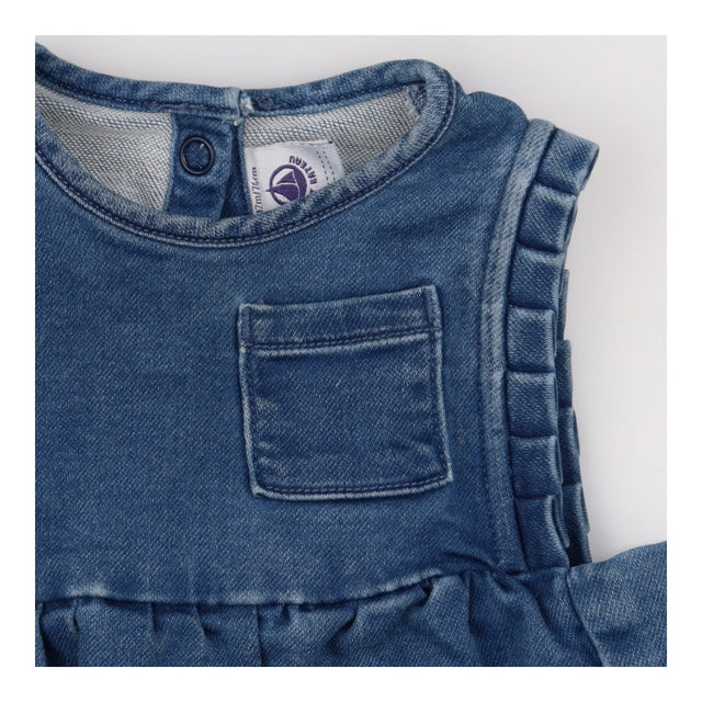 Pinafore denim stretchy