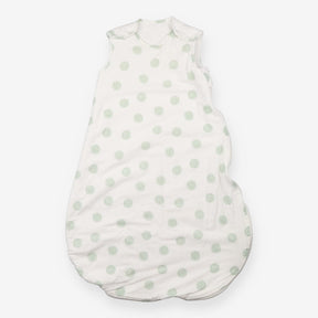 Sleeping Bag White with Green Spots 2.5 tog