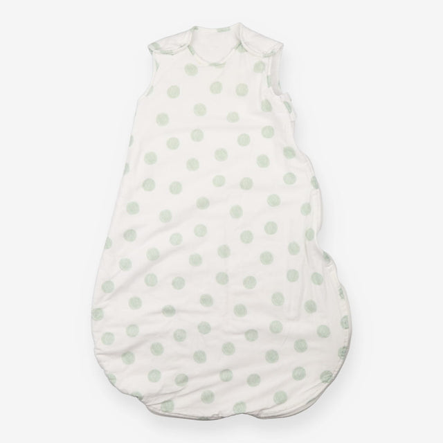 Sleeping Bag White with Green Spots 2.5 tog