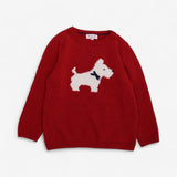red scottie dog sweater 