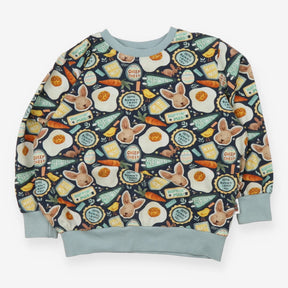 Easter theme jersey sweater