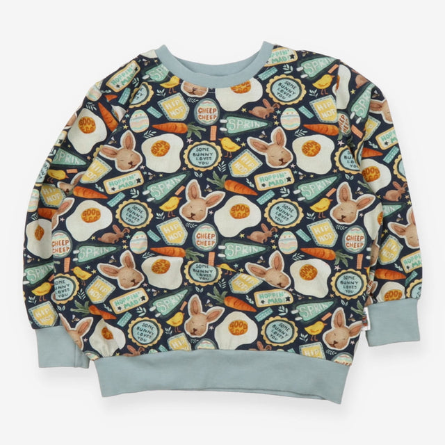 Easter theme jersey sweater