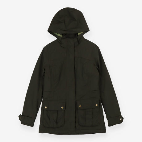 Coat green with hood