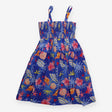 Seafolly Strap Dress Blue Seashell Print
