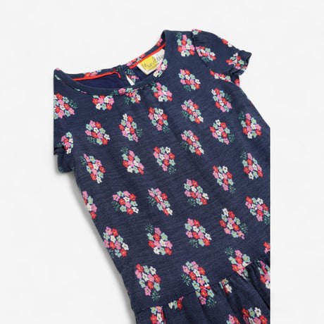 Dress navy flower bouquet 