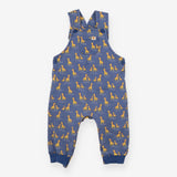 Blue Giraffe Dungarees